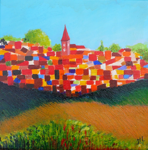 Le village - 30 x 30 (2015)